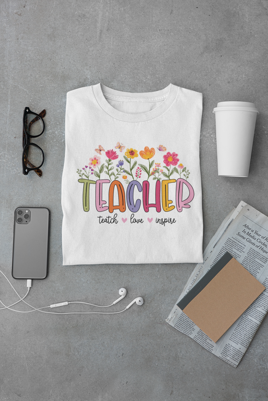 Camisas Maestros "Teacher Flores"