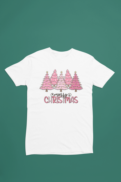 Camisa Original Merry Chritsmas (Navidad Rosa)