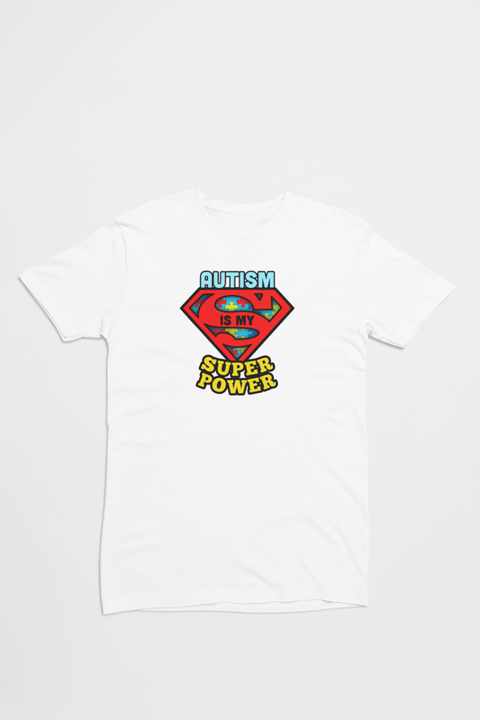 Camisa Autismo Superpoder/Super Heroe