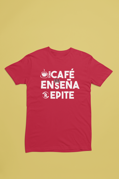 Camisas para Maestros/ Educadores Toma Café