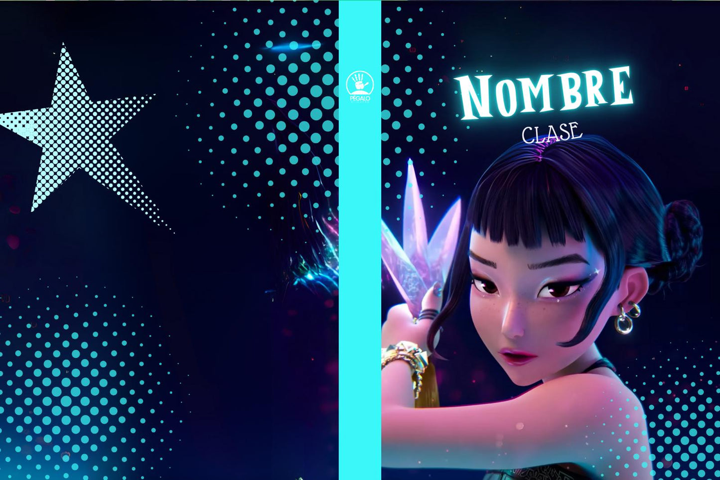 Forros Libretas Demon Hunter Kpop
