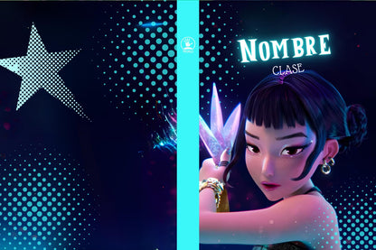 Forros Libretas Demon Hunter Kpop