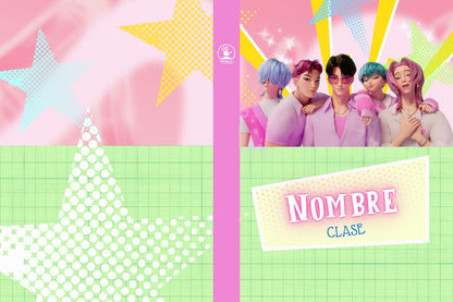 Forros Libretas Demon Hunter Kpop
