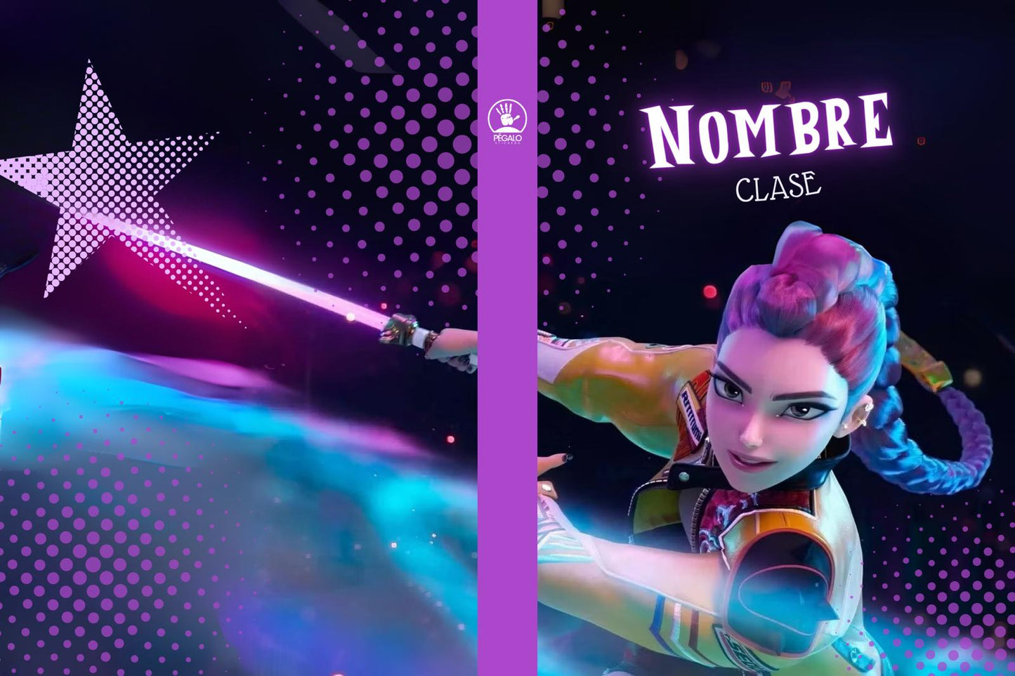 Forros Libretas Demon Hunter Kpop