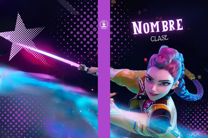 Forros Libretas Demon Hunter Kpop
