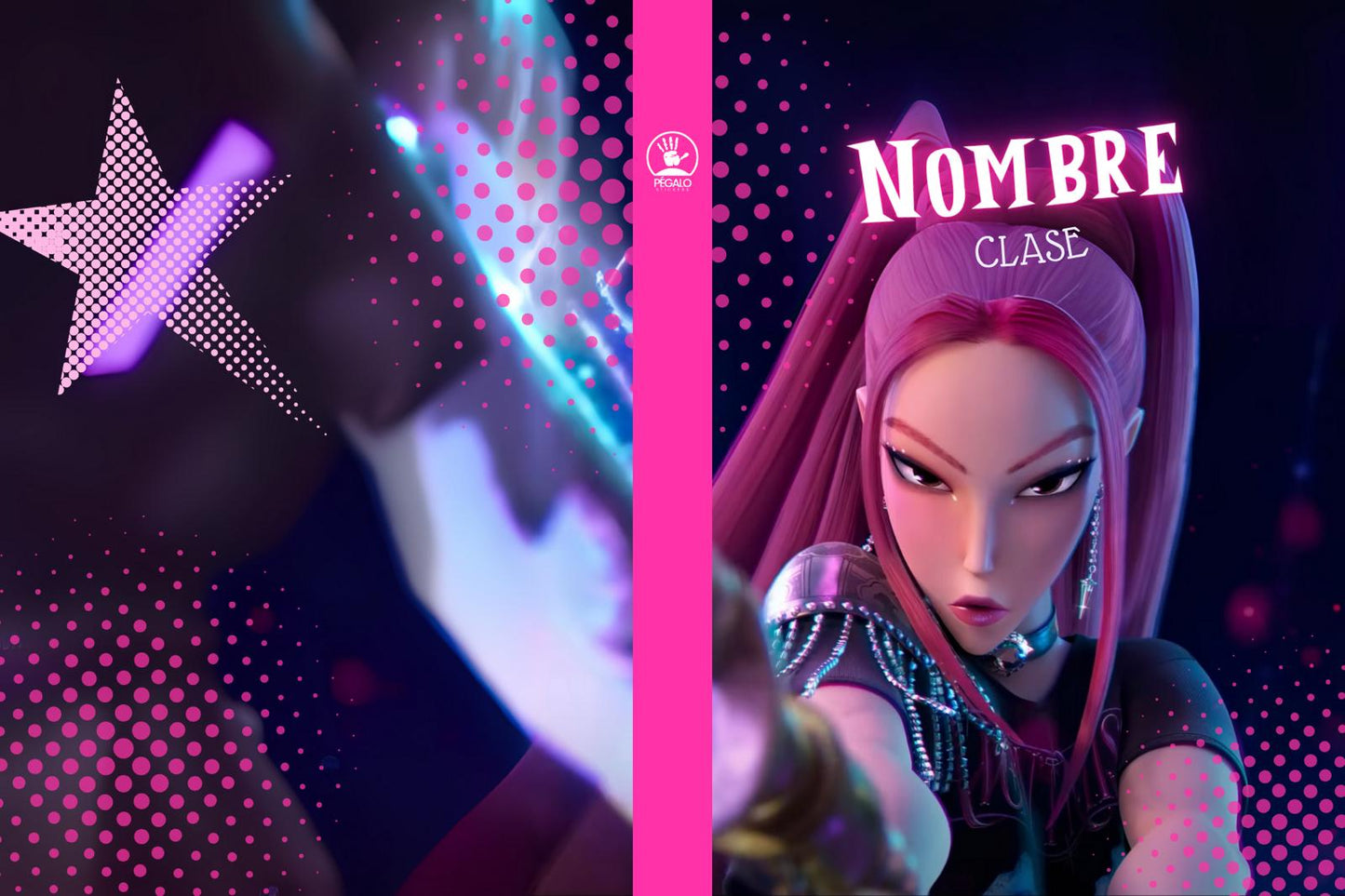 Forros Libretas Demon Hunter Kpop